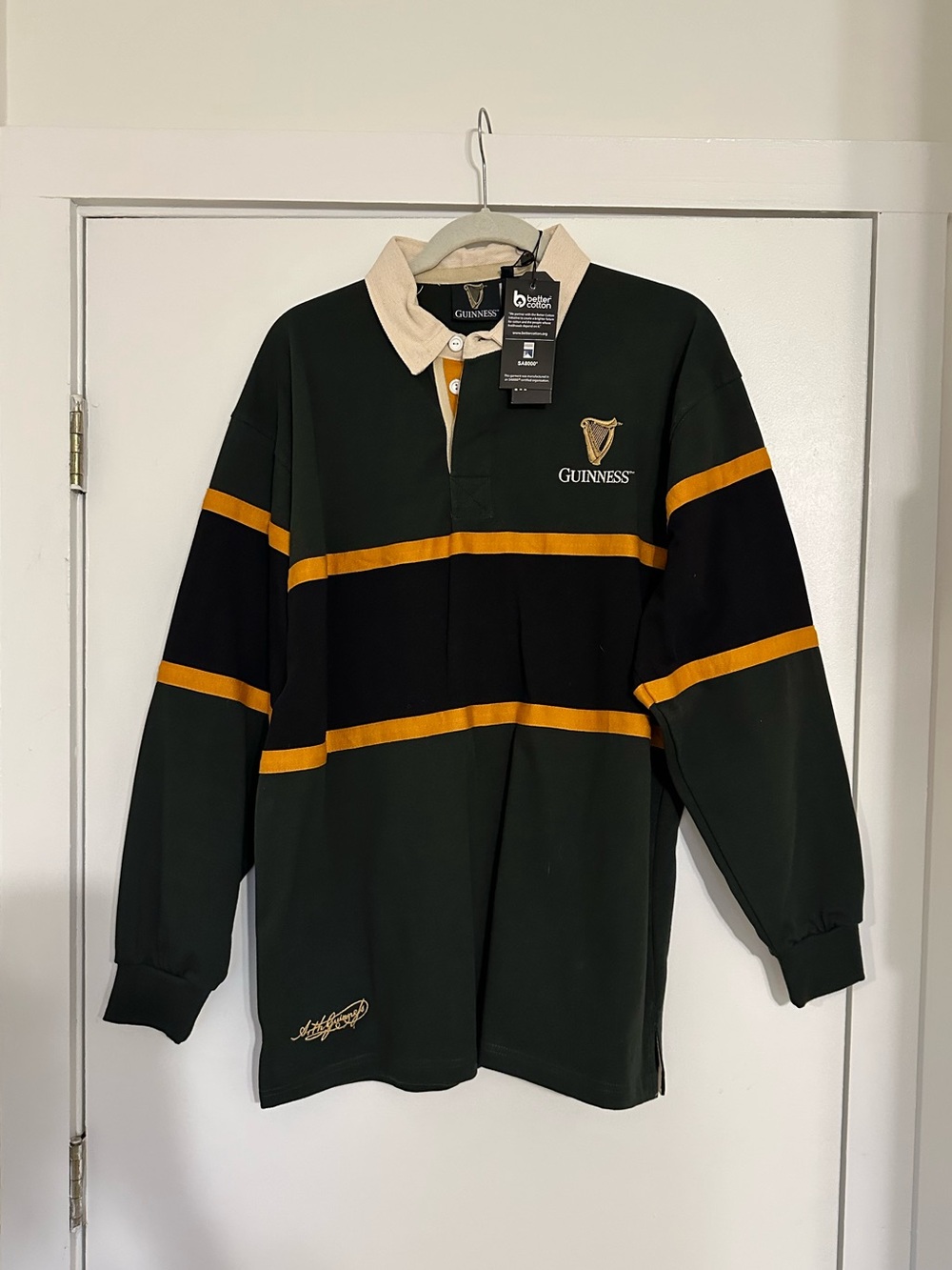 NWT Guinness Rugby Shirt - straight from Ireland!